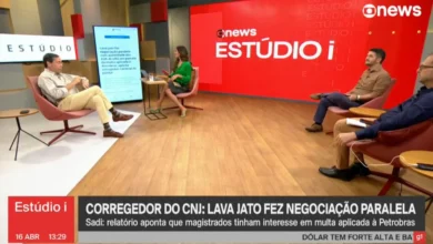 GloboNews Estúdio I. Foto: Reprodução