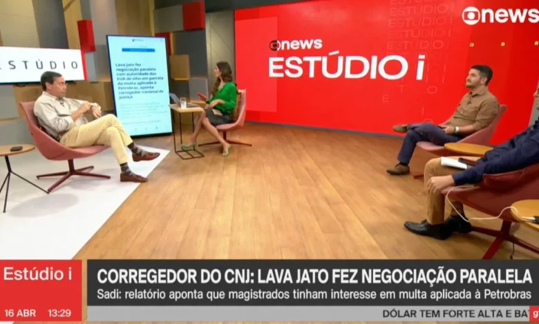 GloboNews Estúdio I. Foto: Reprodução