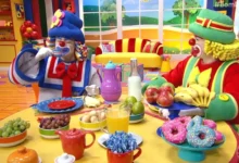 Os palhaços Patati e Patatá. Foto: Reprodução/SBT