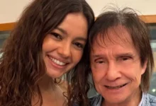 Sophie Charlotte e Roberto Carlos. Foto: Reprodução/Instagram