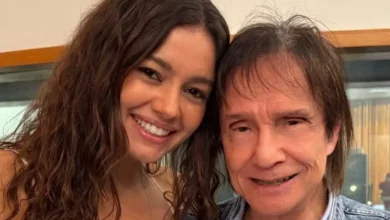 Sophie Charlotte e Roberto Carlos. Foto: Reprodução/Instagram