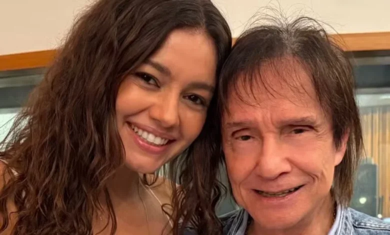 Sophie Charlotte e Roberto Carlos. Foto: Reprodução/Instagram