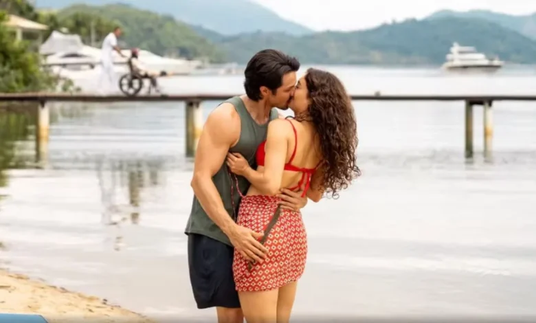 Sophie Charlotte e Romulo Estrela. Foto: Globo/Globo