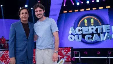 Tom Cavalcante e João Liberato. Foto: Edu Moraes/RECORD