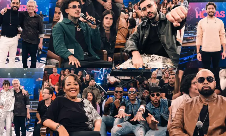 Convidados do Altas Horas. Foto: Divulgação/TV Globo