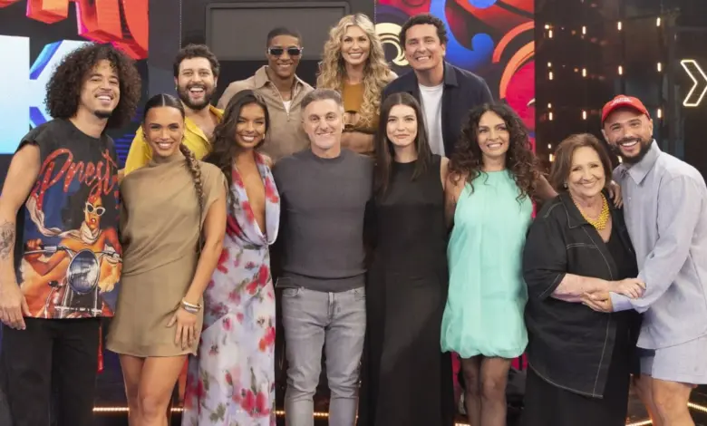 Convidados do Doming&atilde;o com Huck. Foto: Divulga&ccedil;&atilde;o/Globo