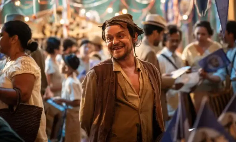 Matheus Nachtergaele como Jo&atilde;o Grilo em 'O Auto da Compadecida 2'. Foto: Laura Campanella/Divulga&ccedil;&atilde;o