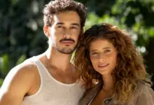 Filipe Bragan&ccedil;a e Isadora Cruz. Foto: Globo/Manoela Mello