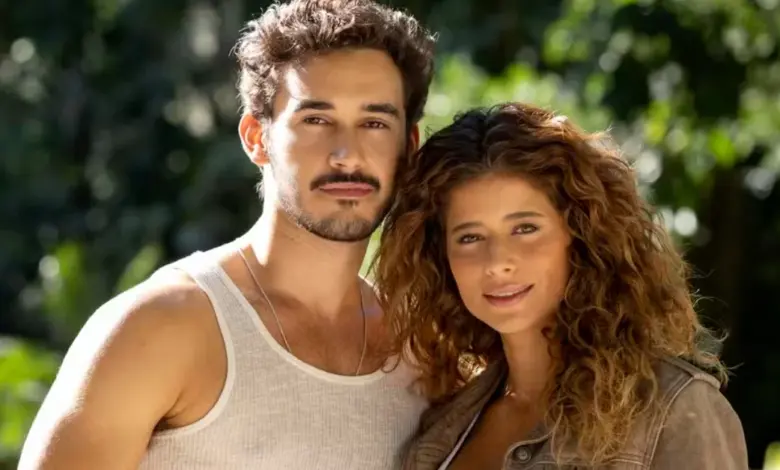 Filipe Bragan&ccedil;a e Isadora Cruz. Foto: Globo/Manoela Mello