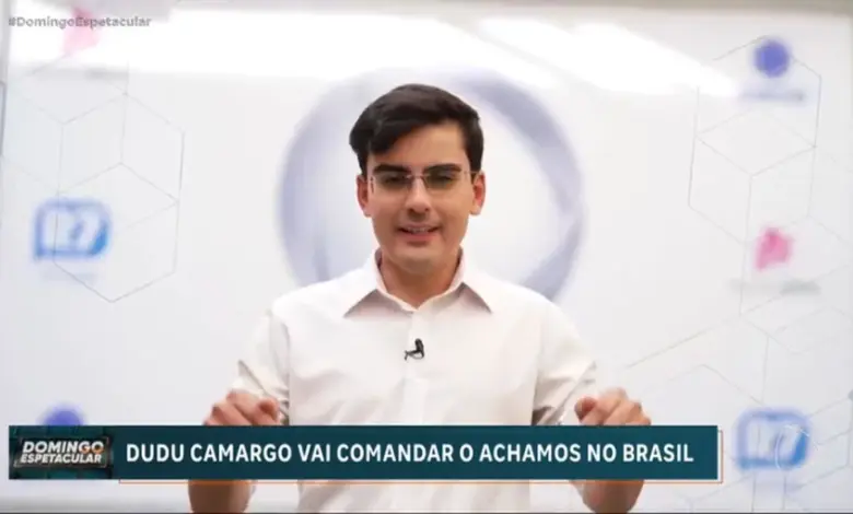 Dudu Camargo. Foto: Reprodu&ccedil;&atilde;o/Record