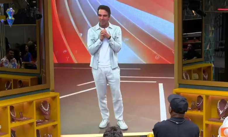 Tadeu Schmidt no BBB26. Foto: Reprodu&ccedil;&atilde;o/Globo