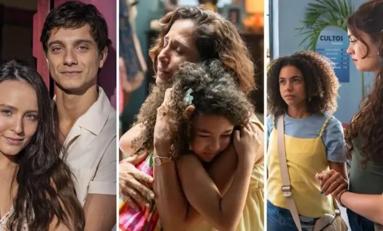 Cenas das novelas da Globo. Fotos: Divulga&ccedil;&atilde;o