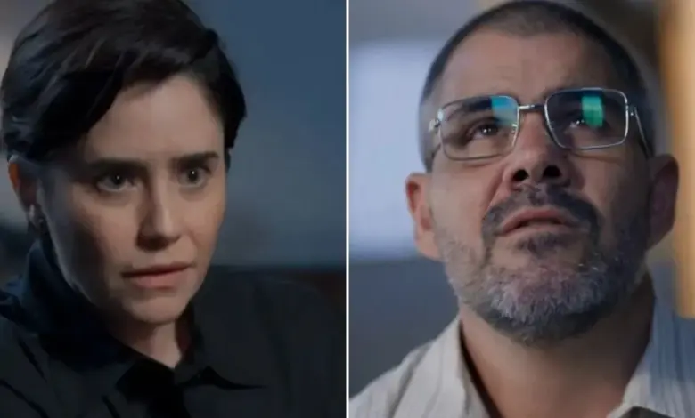 Samira (Fernanda Vasconcellos) e Jorginho (Juliano Cazarr&eacute;). Foto: Divulga&ccedil;&atilde;o