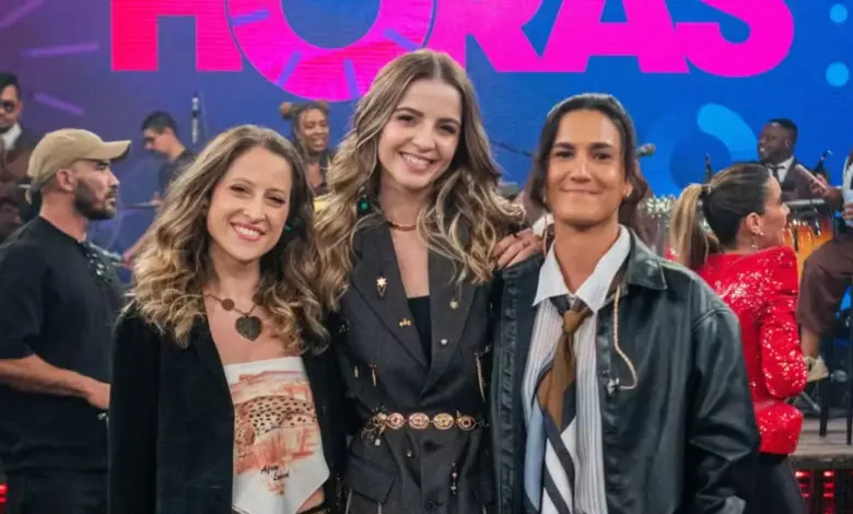 SalDoce no 'Altas Horas'. Foto: Globo/ Evelyn Kosta