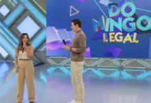 Simone Mendes e Celso Portiolli. Fotos: Rogerio Pallatta/SBT