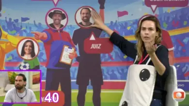 Ana Paula na prova do Sincerão do BBB 26. Foto: Reprodução/Globo