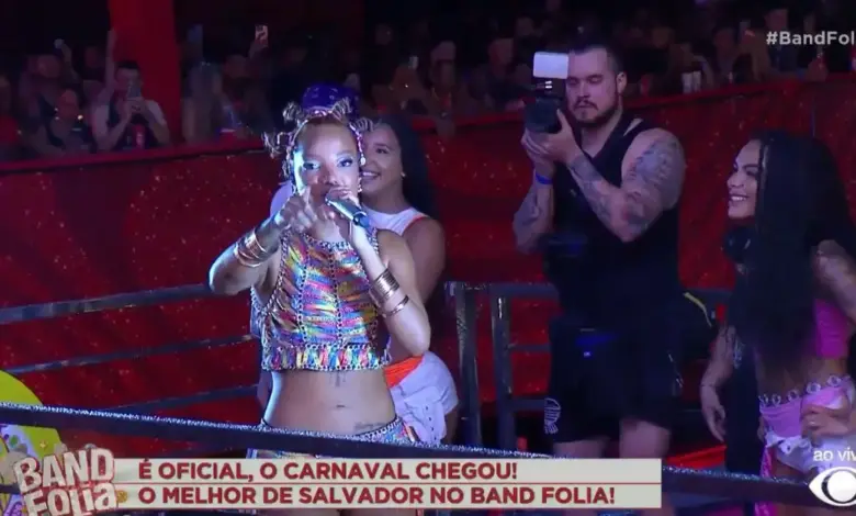 Abertura Band Folia 2026. Foto: Reprodução/Band