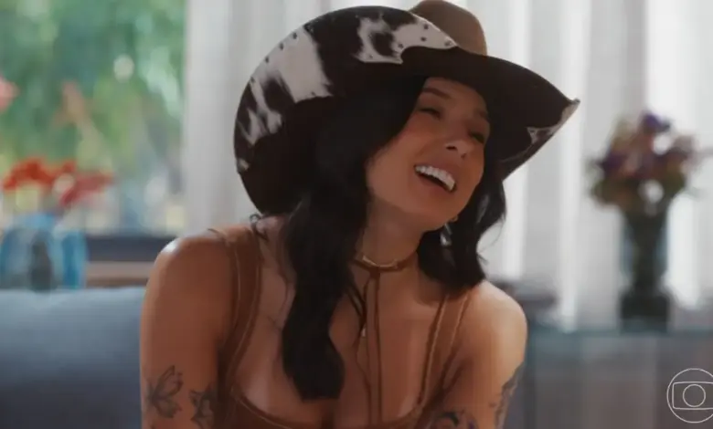 Ana Castela em cena de Cora&ccedil;&atilde;o Acelerado. Foto: Reprodu&ccedil;&atilde;o/Globo