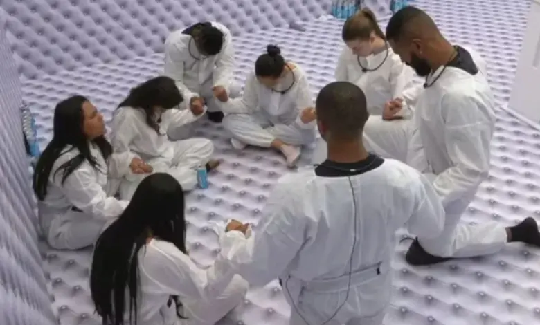 Quarto Branco do BBB26. Foto: Reprodução/Globo