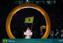 Abertura do&nbsp;Jogos Ol&iacute;mpicos de Inverno. Foto: Reprodu&ccedil;&atilde;o/Globo