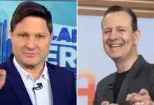 Eleandro Passaia&nbsp;e Celso Zucatelli. Foto: Divulga&ccedil;&atilde;o/Record