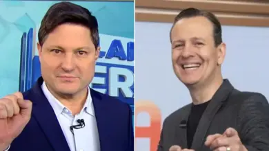 Eleandro Passaia e Celso Zucatelli. Foto: Divulgação/Record