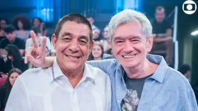 Zeca Pagodinho e Serginho Groisman. Foto: Reprodução/Instagram