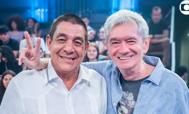 Zeca Pagodinho e Serginho Groisman. Foto: Reprodu&ccedil;&atilde;o/Instagram