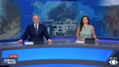 Jornal da Band. Foto: Reprodução/Band