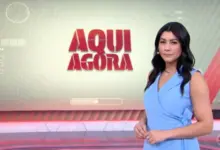 Dani Brandi apresenta o 'Aqui Agora'. Foto: Divulga&ccedil;&atilde;o