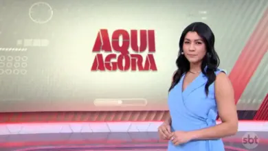 Dani Brandi apresenta o 'Aqui Agora'. Foto: Divulga&ccedil;&atilde;o