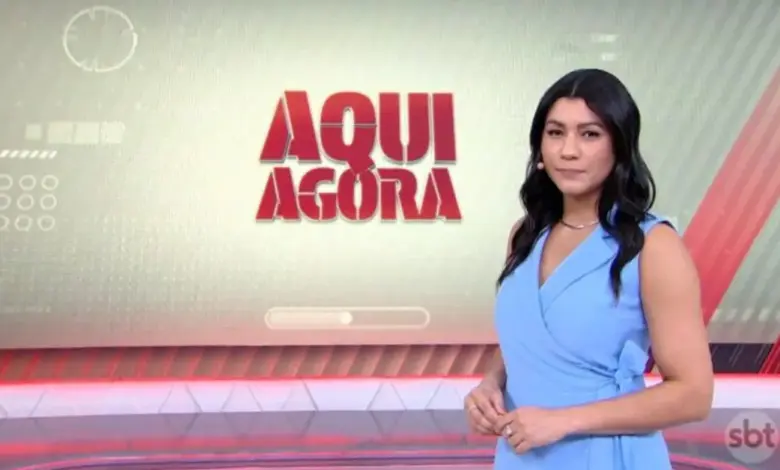Dani Brandi apresenta o 'Aqui Agora'. Foto: Divulga&ccedil;&atilde;o