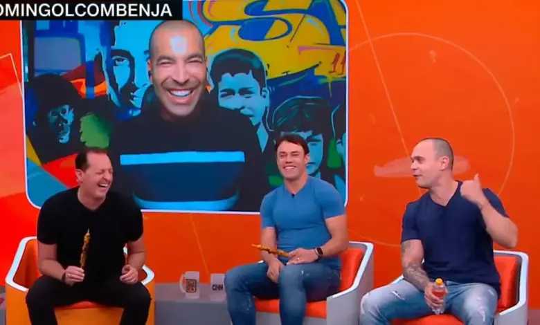 Domingol com Benja. Foto: Reprodução/CNN Brasil