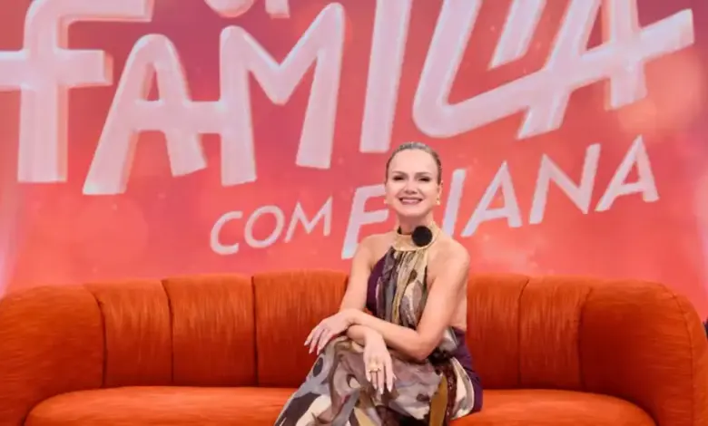 Em Fam&iacute;lia com Eliana. Foto: Fabiano Battaglin/Globo