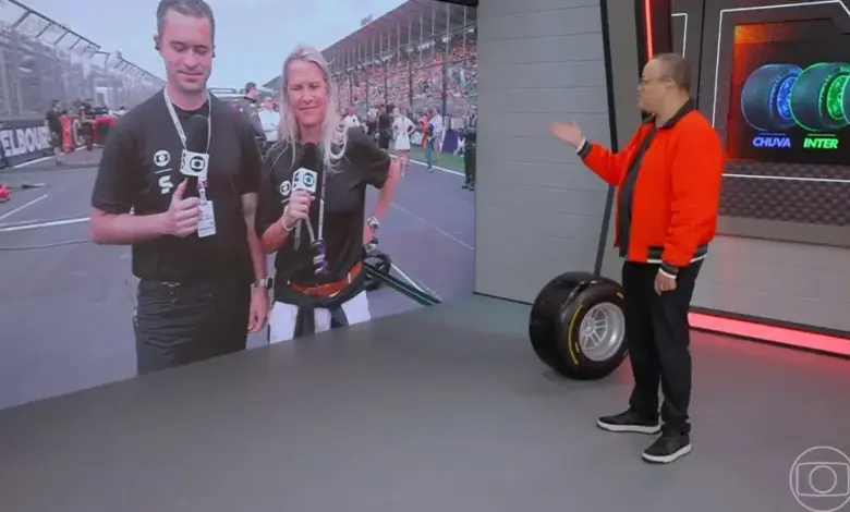 F&oacute;rmula 1 volta &agrave; programa&ccedil;&atilde;o da Globo. Foto: Reprodu&ccedil;&atilde;o