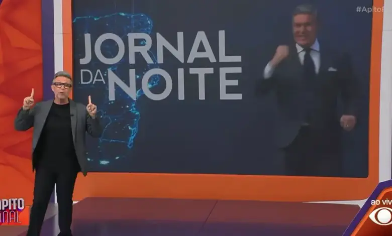 Neto apresenta o Apito Final. Foto: Reprodu&ccedil;&atilde;o/Band