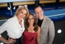 Ana Hickmann, Renata Alves e Celso Zucatelli. Foto: Divulga&ccedil;&atilde;o/Record