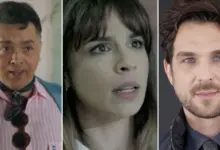 Rodrigo Fagundes, Maria Ribeiro e Igor Rickli. Fotos: Divulga&ccedil;&atilde;o