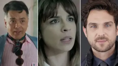 Rodrigo Fagundes, Maria Ribeiro e Igor Rickli. Fotos: Divulgação