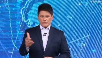 C&eacute;sar Filho apresenta o SBT Brasil. Foto: Reprodu&ccedil;&atilde;o