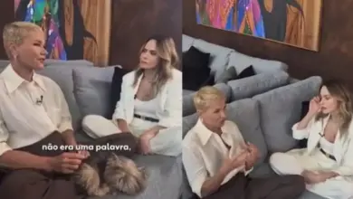 Ana Paula Renault recebe abraço de Xuxa em encontro no 'Fantástico'