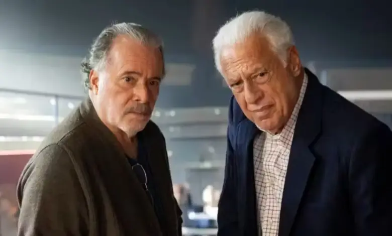 Tony Ramos e Antonio Fagundes em 'Quem Ama Cuida'. Foto: Manoella Mello/TV Globo