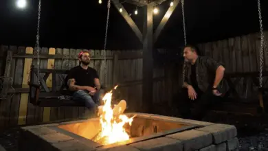 Maur&iacute;cio Ferraz entrevista Gustavo Mioto. Foto: Divulga&ccedil;&atilde;o/Globo