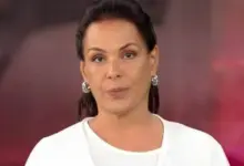 Carolina Ferraz. Foto: Reprodu&ccedil;&atilde;o/Record