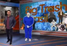 Vinicius Vieira apresenta o quadro Big Trash Brasil. Foto: Reprodu&ccedil;&atilde;o/RedeTV!