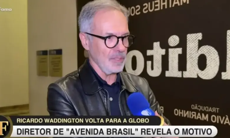 Ricardo Waddington. Foto: Reprodu&ccedil;&atilde;o/TV Fama (RedeTV!)