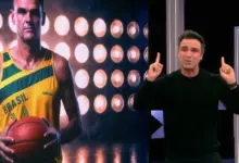 Tadeu presta homenagem ao irmão Oscar Schmidt no BBB 26. Foto: Reprodução/Globo