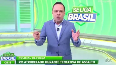 Thiago Gardinali no 'Se Liga, Brasil'. Foto: Reprodução/SBT