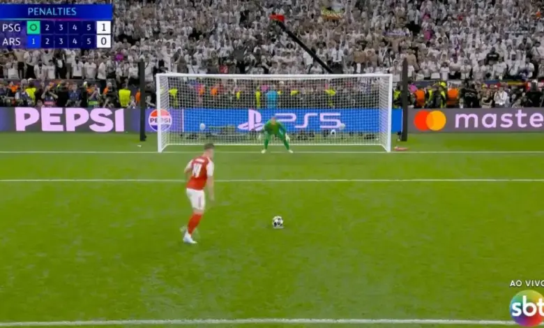 PSG bate Arsenal, mas SBT tem pior final da Champions