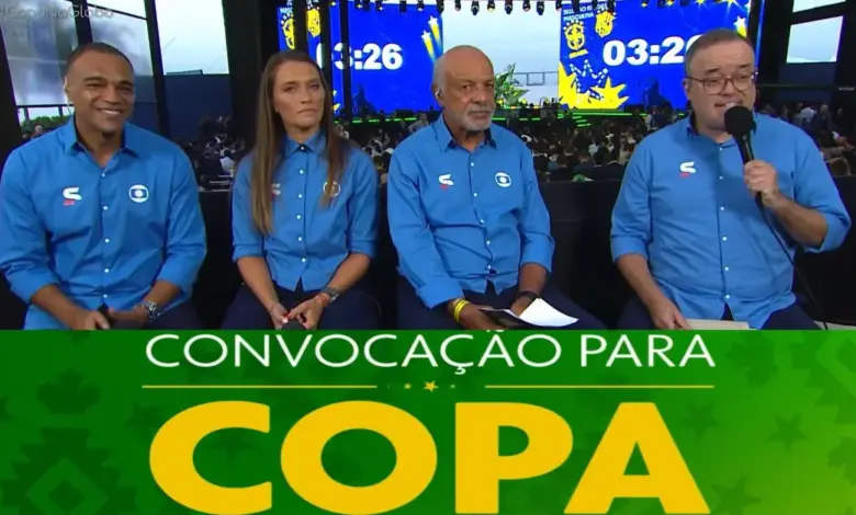 Convocação do Brasil turbina ibope da Globo e faz Band vencer SBT